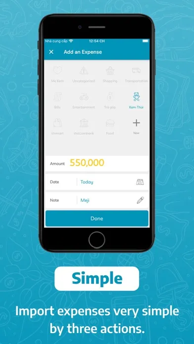 Скриншоты MOSA - Manage expense