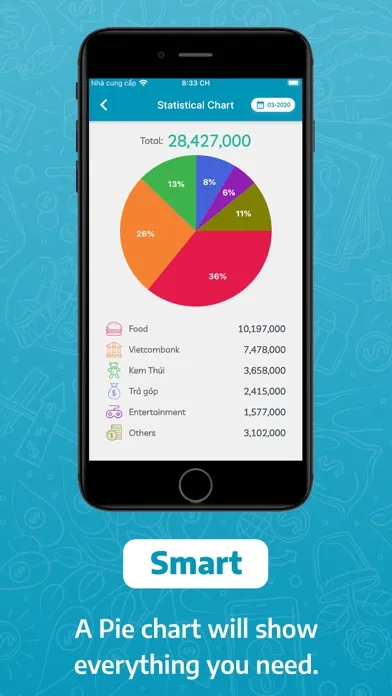 Скриншоты MOSA - Manage expense