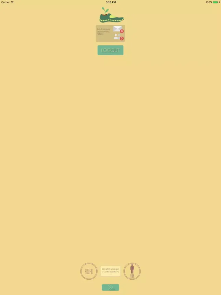 Скриншоты GreenRoad - Trouver des amis pour le running. iPad 
