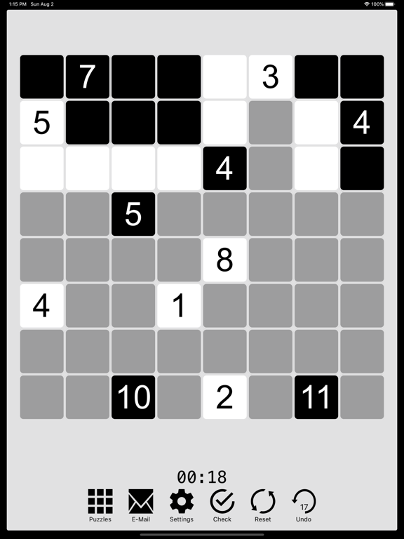 Zrzuty ekranu Light and Shadow Logic Puzzles iPad 