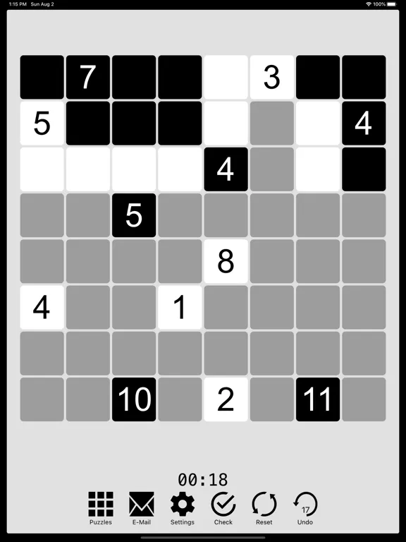 Light and Shadow Logic Puzzles iPad  Screenshots