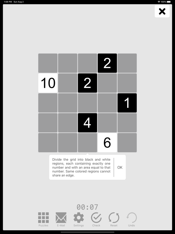 Zrzuty ekranu Light and Shadow Logic Puzzles iPad 