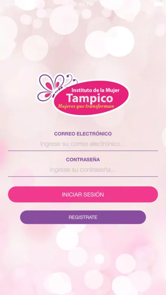 Instituto de la Mujer Tampico スクリーンショット