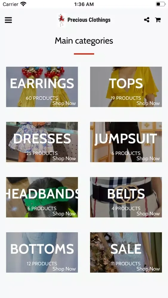 Capturas de pantalla de Precious Clothings