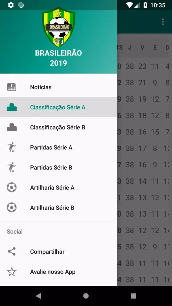 Brasileirão 2019 PRO Screenshots