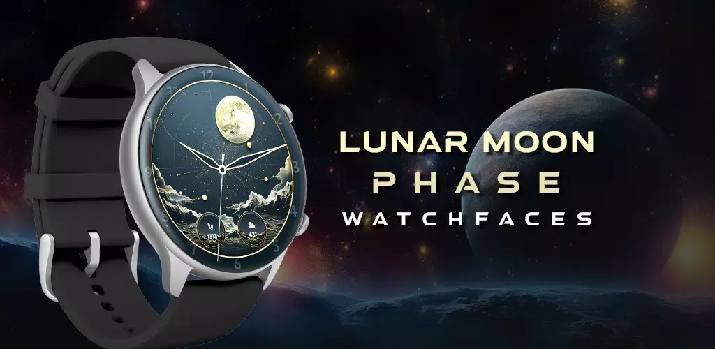 Lunar Moon Phase Watch Faces 스크린샷