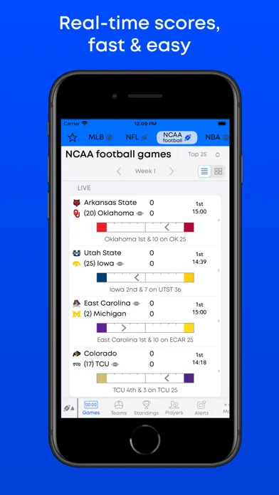 Sports Alerts應用截圖