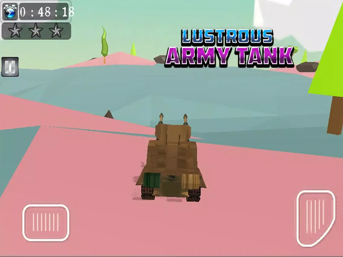 Capturas de tela do Lustrous Army Tank iPad 