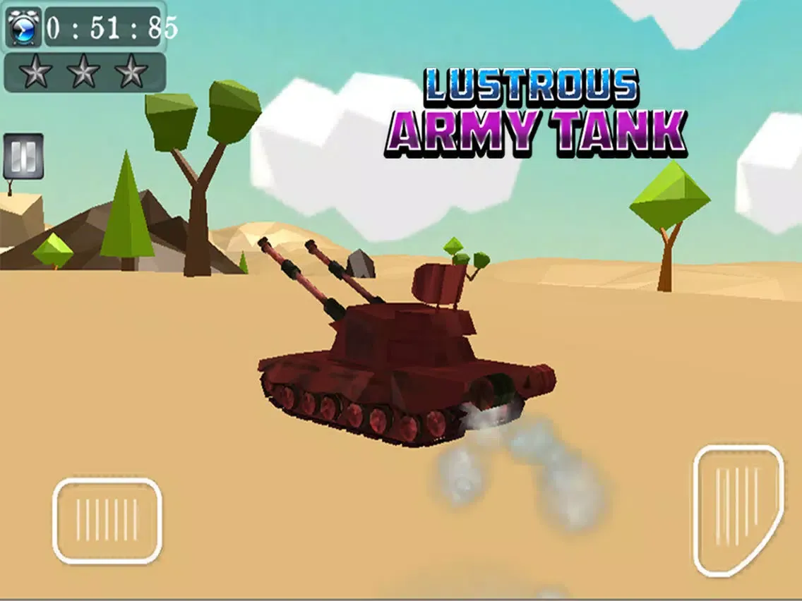 Capturas de tela do Lustrous Army Tank iPad 
