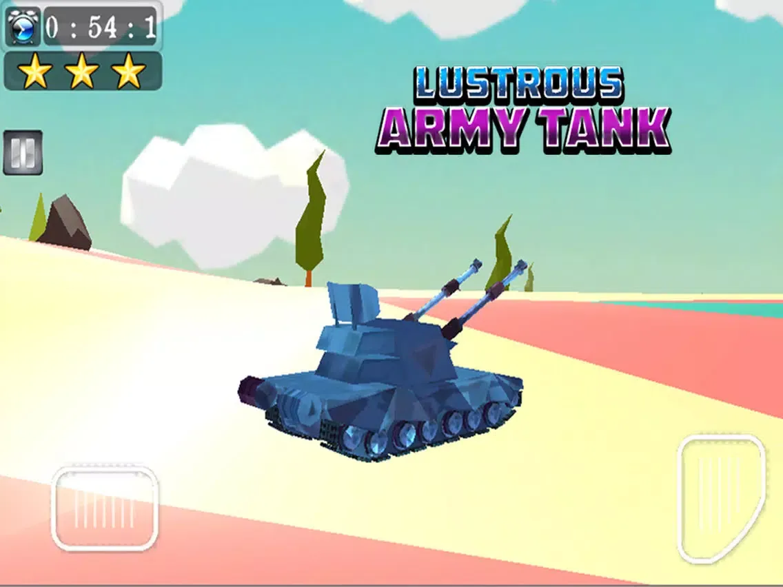 Capturas de tela do Lustrous Army Tank iPad 