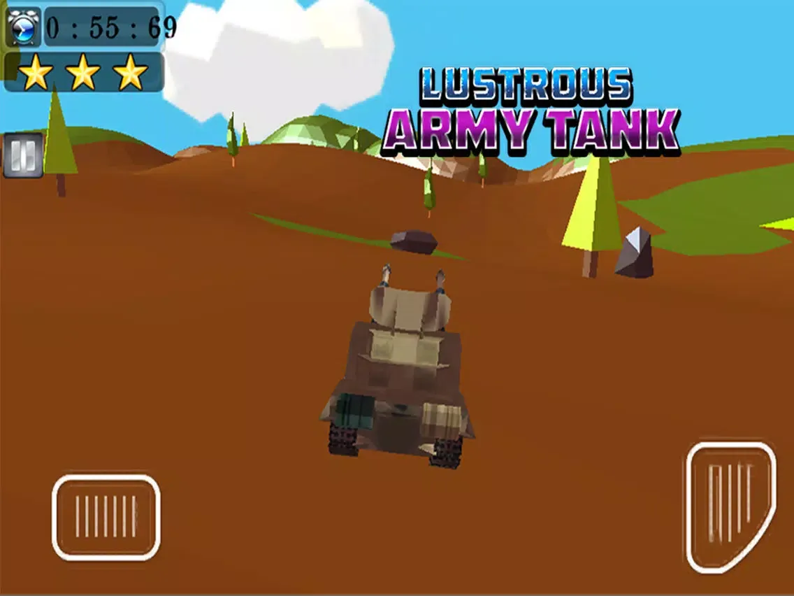 Capturas de tela do Lustrous Army Tank iPad 