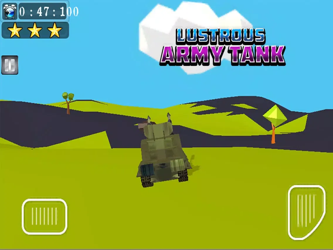 Capturas de tela do Lustrous Army Tank iPad 