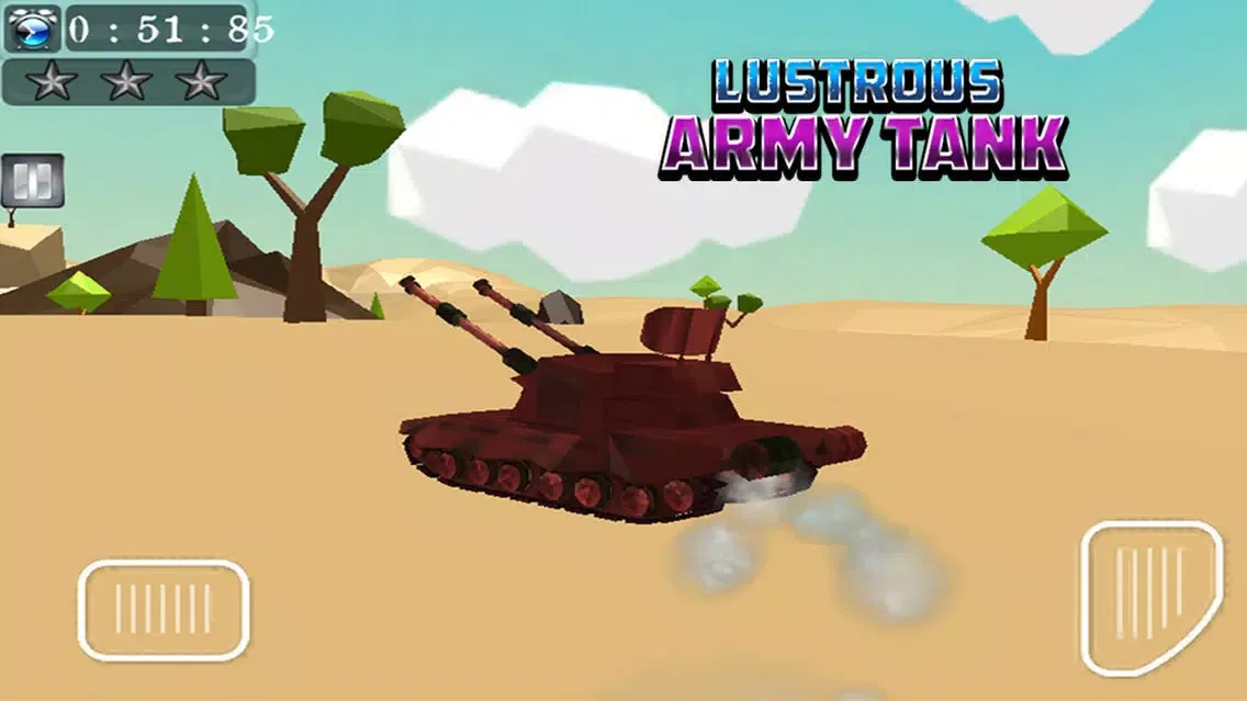 Capturas de tela do Lustrous Army Tank