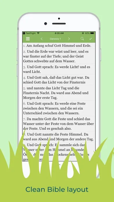 Captures d'écran de Luther Bibel ·