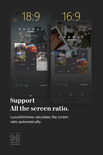 LuxurishHome for KLWP應用截圖