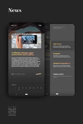 LuxurishHome for KLWP應用截圖