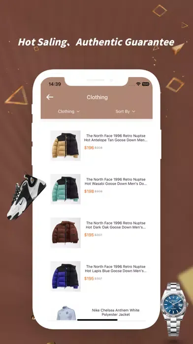 Ảnh chụp màn hình của Fashion Arrival - New Jackets