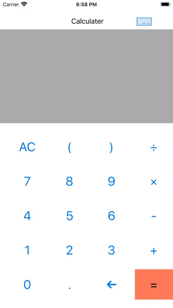 Simple Calculater سکرین شاٹس
