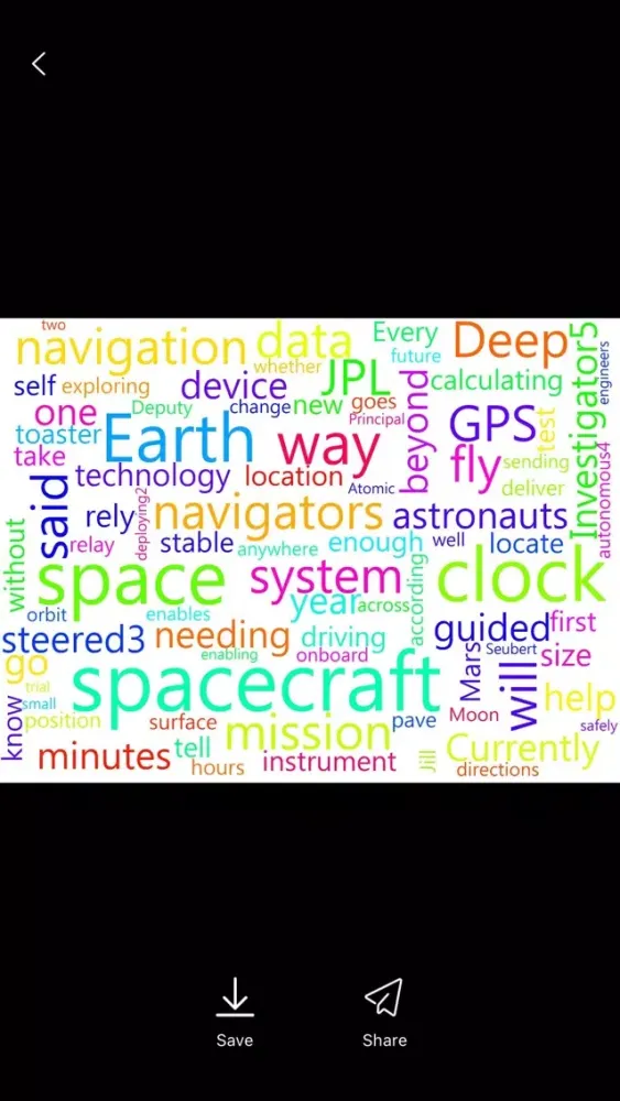 WordCloud Tool Ekran Görüntüleri