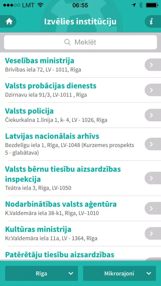 Capturas de tela do Futbols