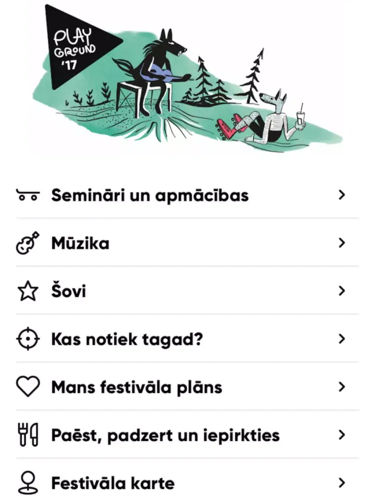 Captures d'écran de Playground Festival iPad 