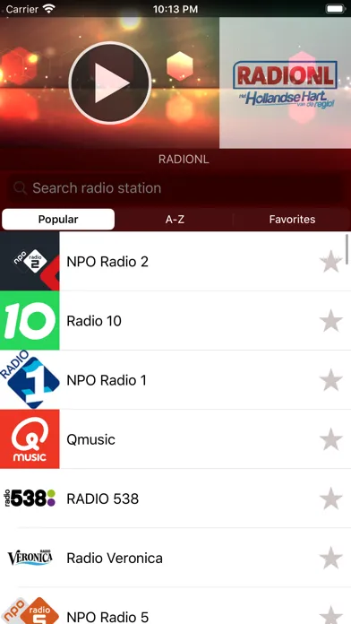 Radio NL Prime 스크린샷