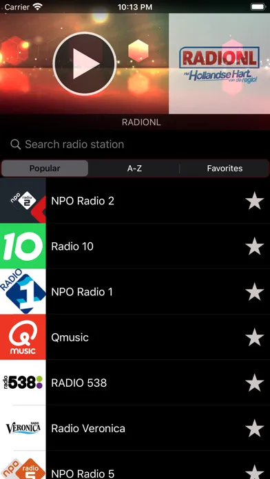 Radio NL Prime 스크린샷