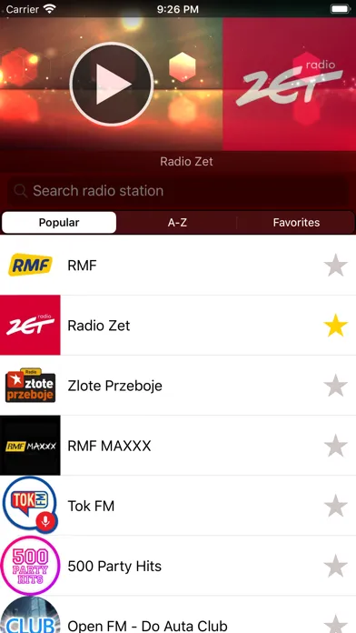 Скриншоты Radio PL