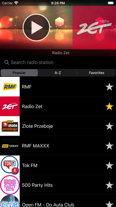 Скриншоты Radio PL