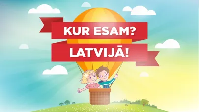 Capturas de tela do Kur esam? Latvijā!