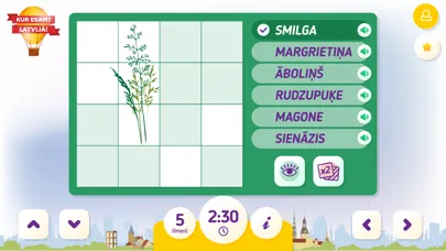 Capturas de tela do Kur esam? Latvijā!