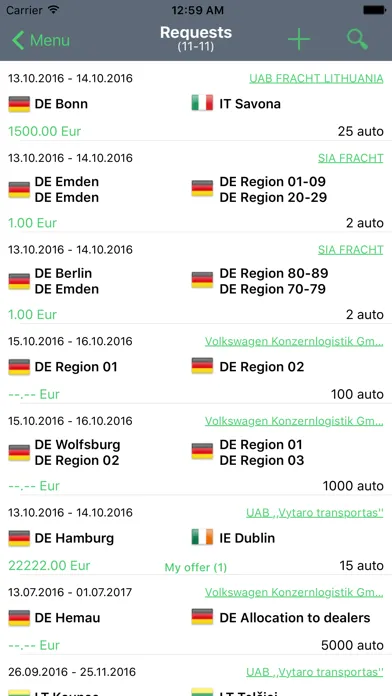 Fracht Trade (ALCS) سکرین شاٹس