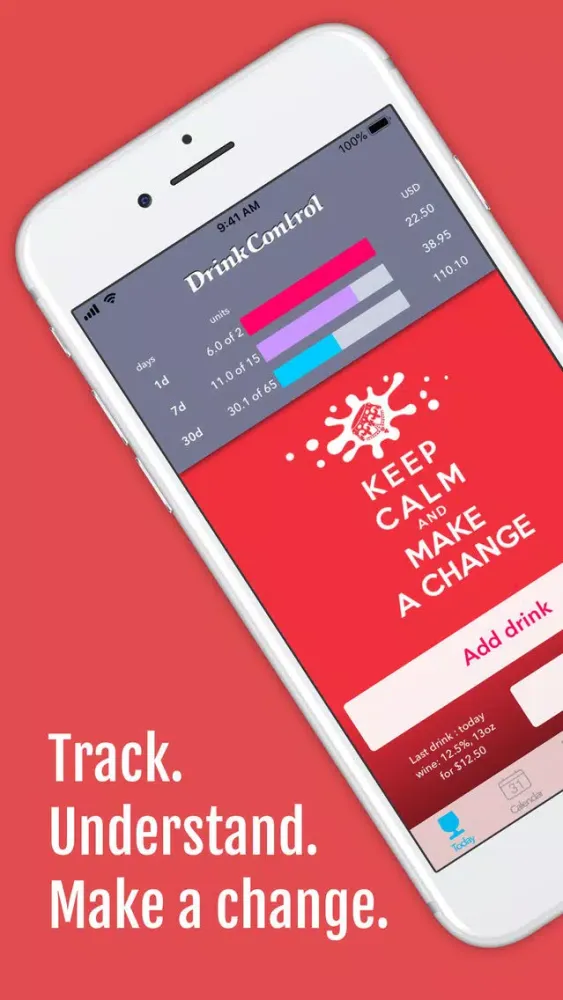 DrinkControl – Alcohol Tracker Screenshots