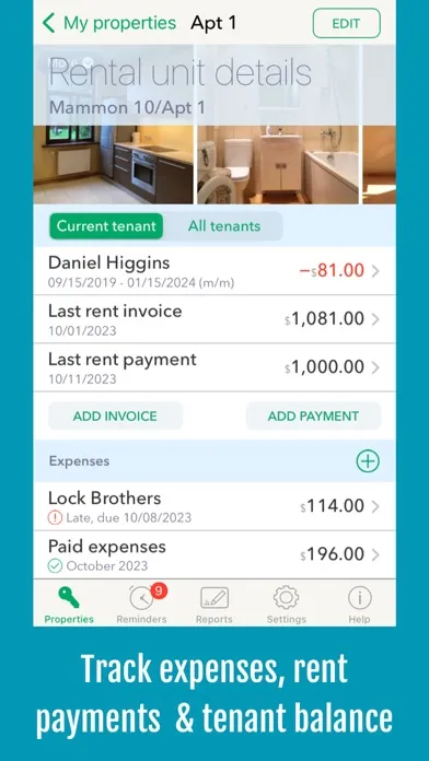 Landlordy Property Management Ekran Görüntüleri