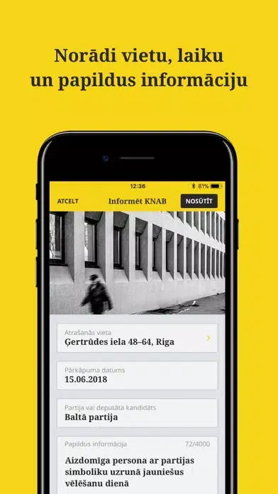 Ziņo KNAB应用截图
