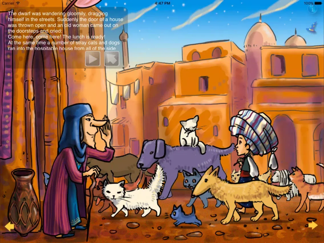 Tangkapan layar THE STORY OF LITTLE MUK INTERACTIVE STORYBOOK iPad 