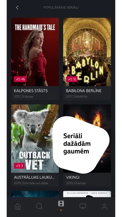 LMT Viedtelevīzija سکرین شاٹس