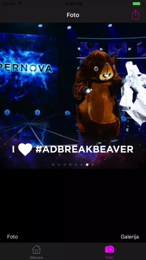 Zrzuty ekranu LTV Supernova