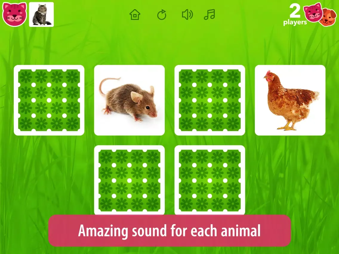 Zrzuty ekranu Farm Pairs - Match Animals iPad 