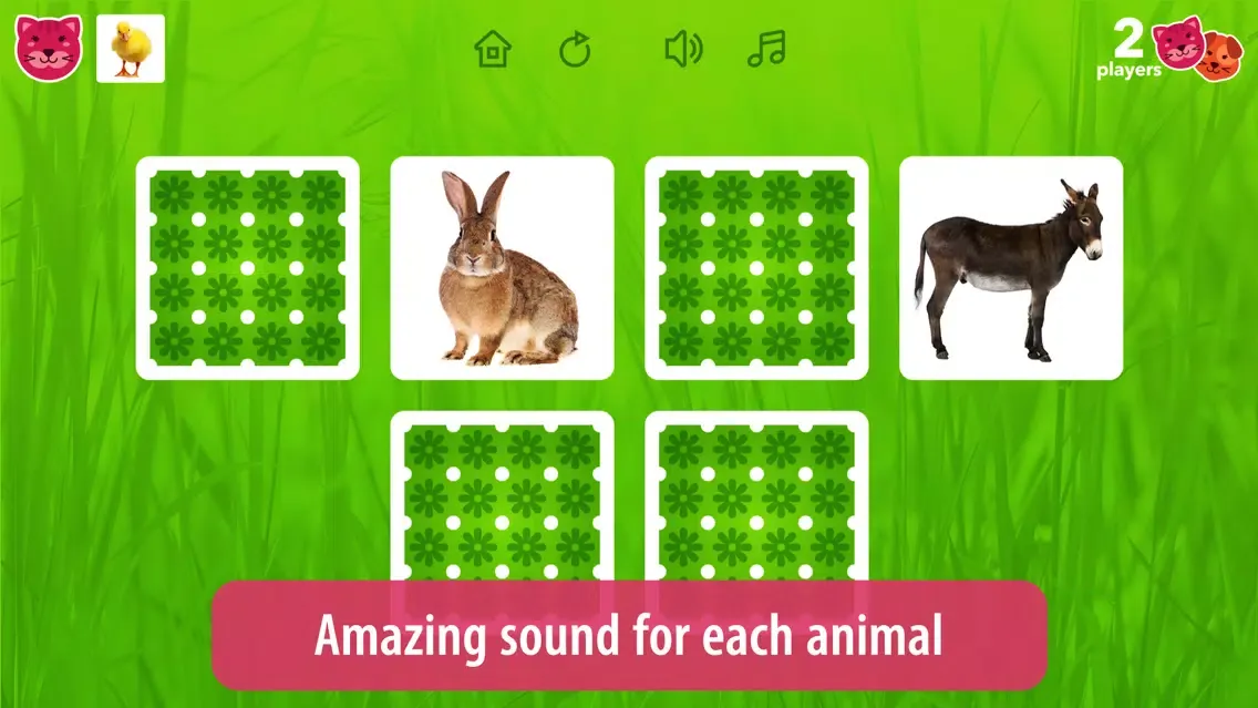 Zrzuty ekranu Farm Pairs - Match Animals