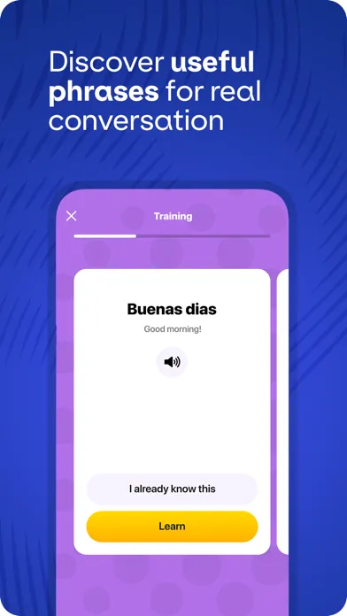 Capturas de pantalla de Learn Italian: QuickSpeak