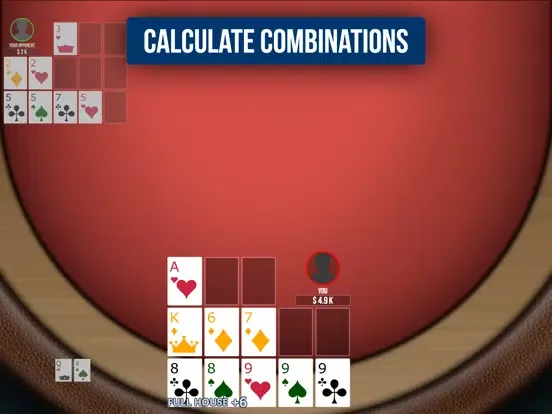 Chinese Poker OFC Pineapple iPad  Screenshots