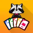 Seven Raccoons