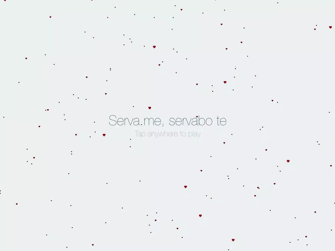 ภาพหน้าจอของ Serva me, servabo te iPad 