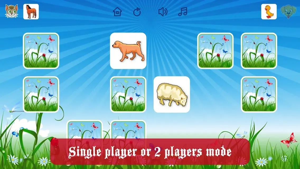 Ảnh chụp màn hình của Farm Flip Fun – Match Animals