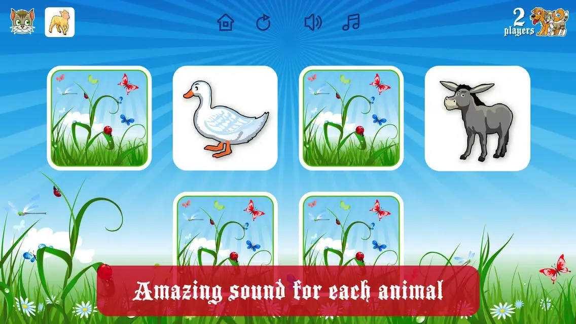 Ảnh chụp màn hình của Farm Flip Fun – Match Animals