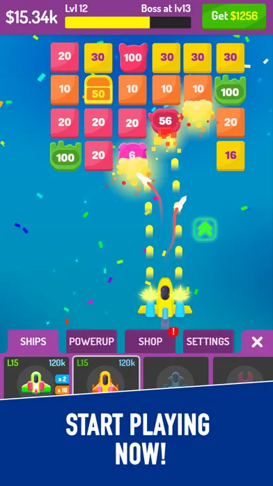 Idle Strike: Spaceship Attack Ekran Görüntüleri