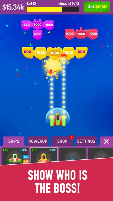 Idle Strike: Spaceship Attack Ekran Görüntüleri