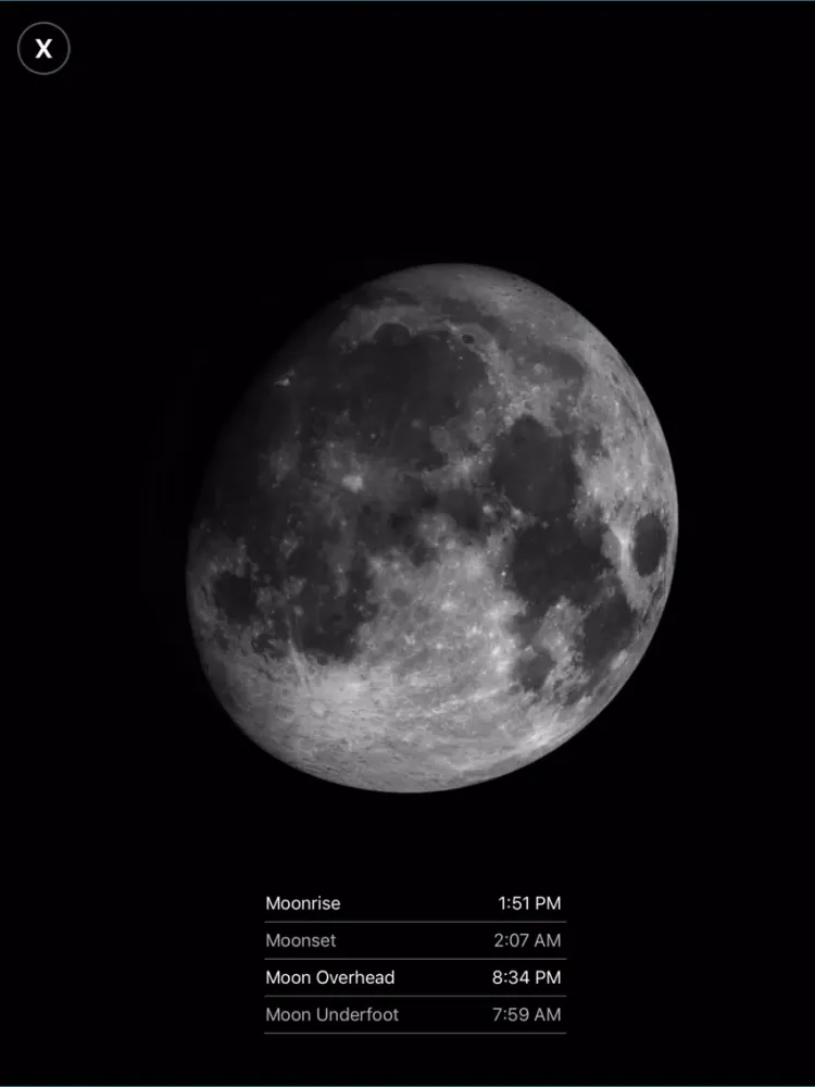 Скриншоты Best Hunting Times Calendar iPad 