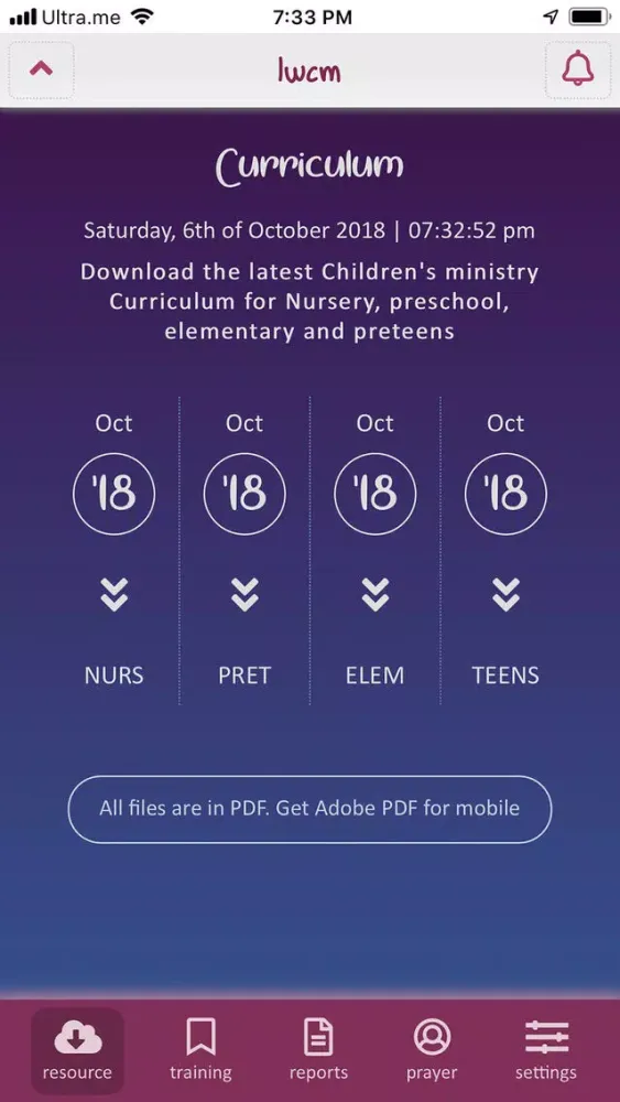 Captures d'écran de LoveWorld Children Ministry